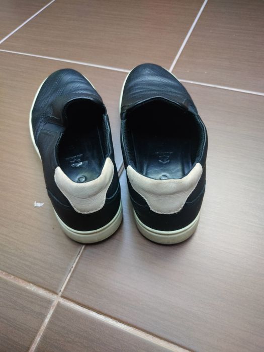 Ecco espadrile piele
