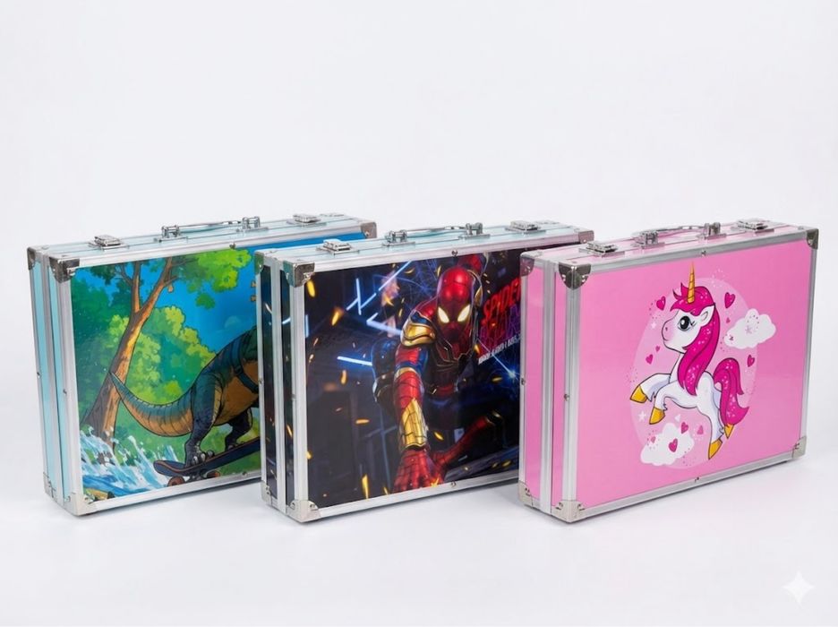 Художественный набор для рисования в чемоданчике, 145 предметов