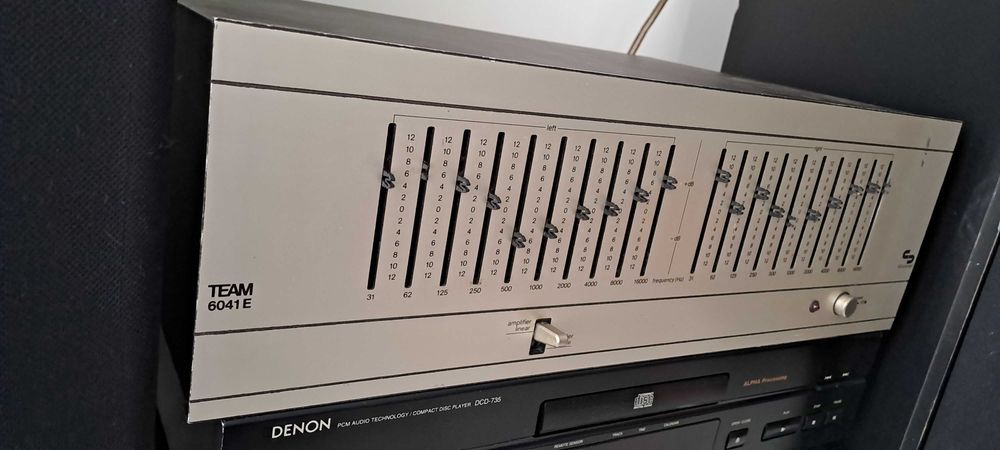 EQ Schneider Team 6041 E 10 Band Equalizer Audio HiFi pt amplificator