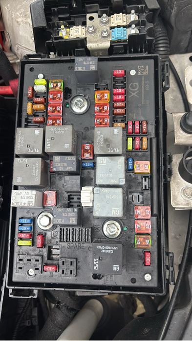 Tablou sigurante opel astra j facelift 1.6 DTH  EURO 6 an 2017