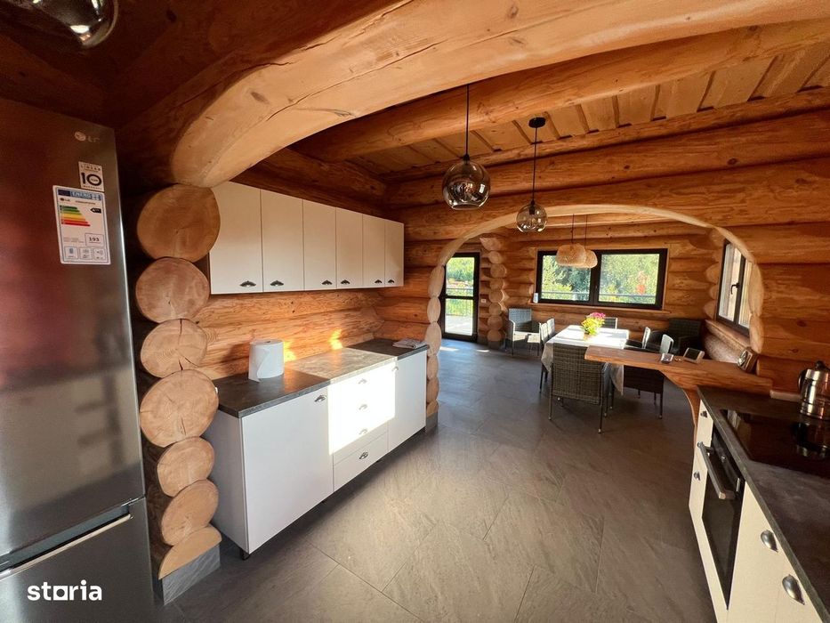 Vila din busteni DE INCHIRIAT – Lisnau, 30km de Brasov