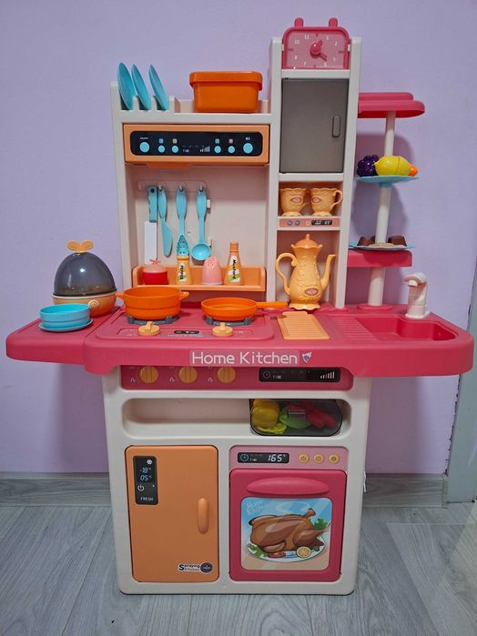 Детска кухня със звуци, течаща вода и пара