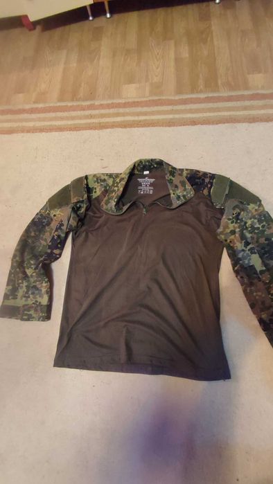 Costum combat flecktarn invade gear + parka germana set sau separat