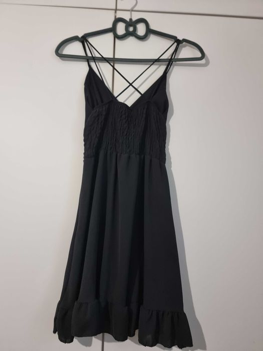 Rochie negra de vara/plajă