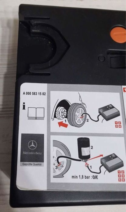 Компрессор mercedes для колес родной