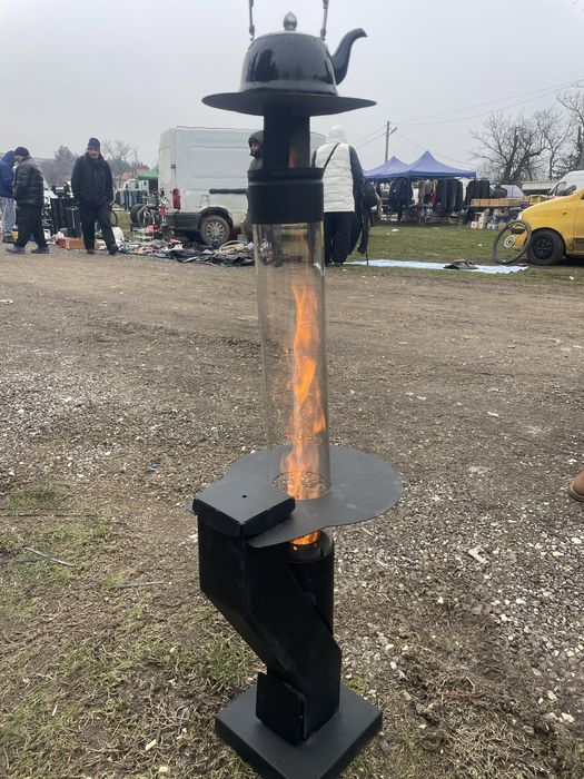 Дубайска камина  на пелети