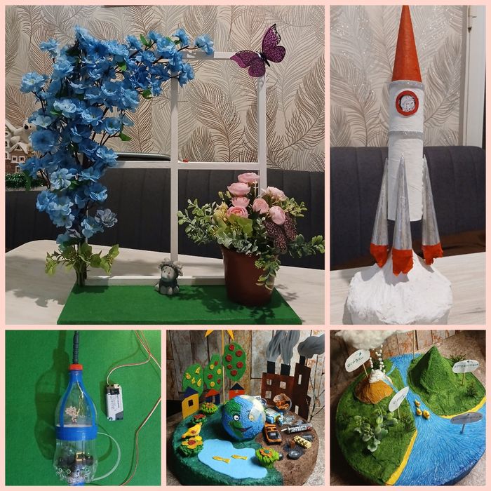 Поделки детскии для школы и сада