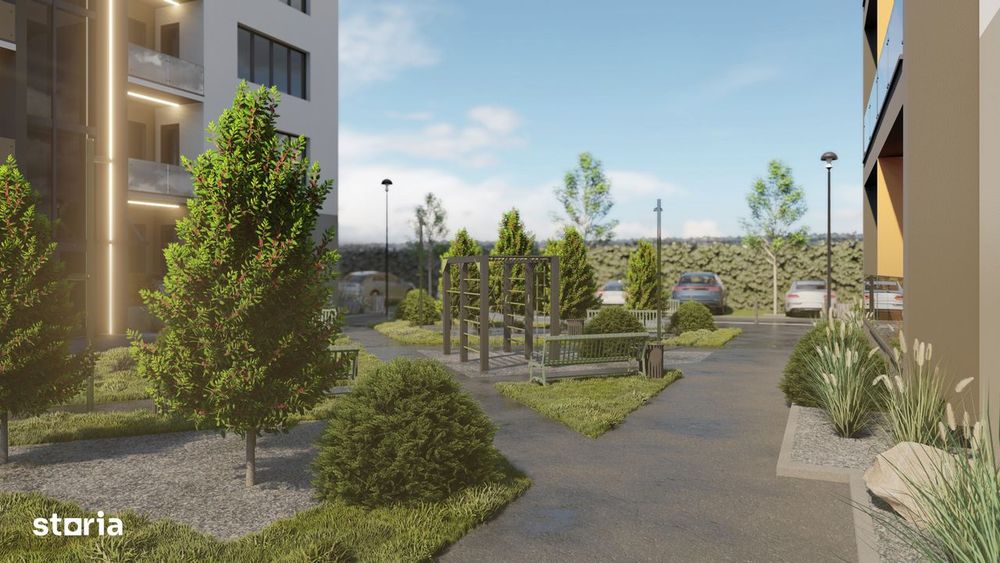Apartament cu 3 camere 2 bai si terasa de vanzare in Sibiu