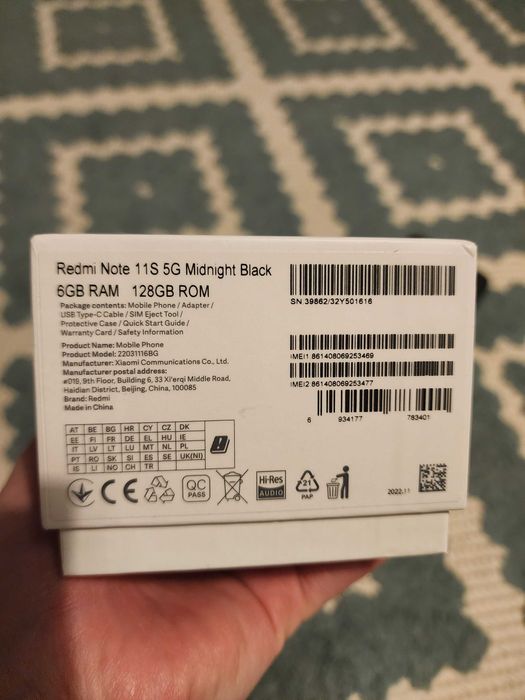 Xiaomi Redmi note 11 S