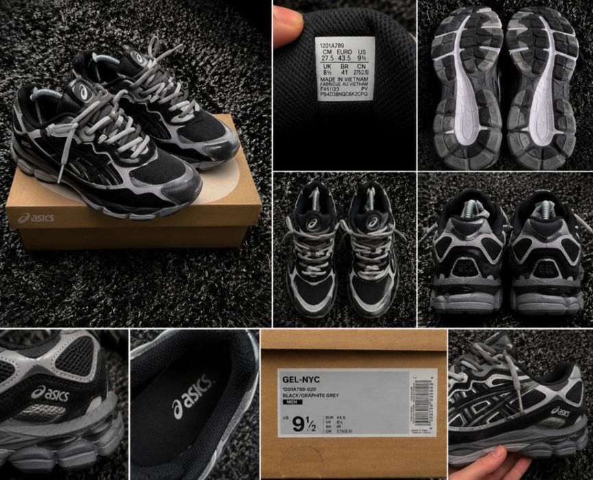 Asics Gel NYC negrii (41,42,43,44)