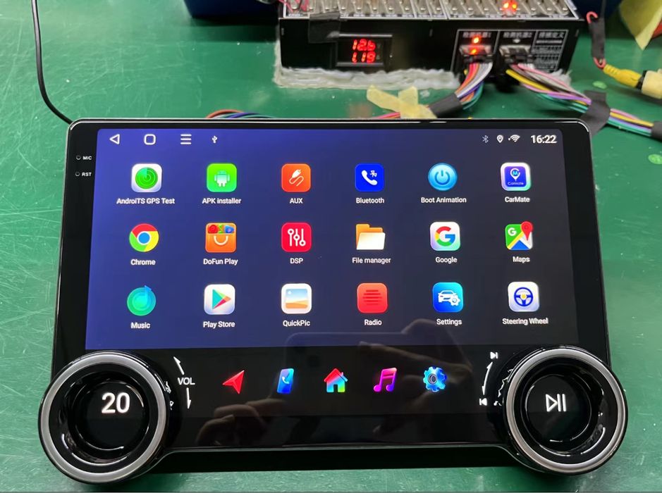 Магнитола для Peugeot Boxer, Citroen Jumper, Fiat Ducato с рамкой