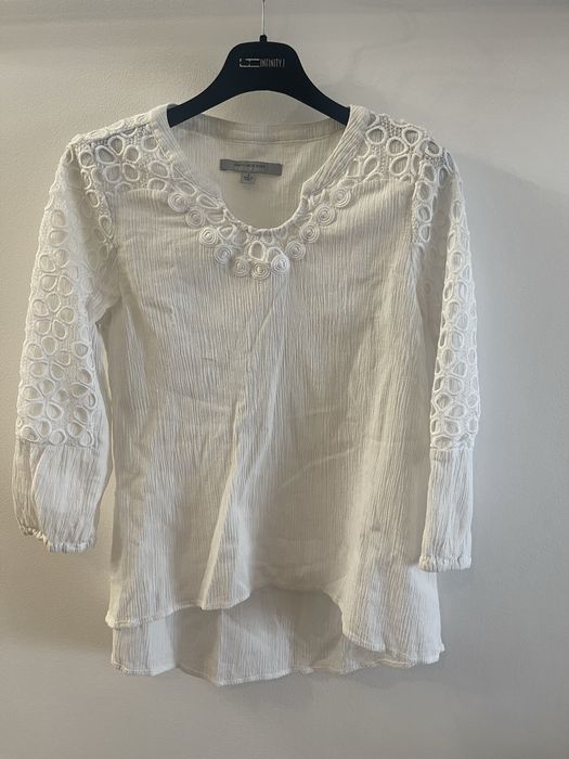 Bluza din bumbac cu dantela Marc New York