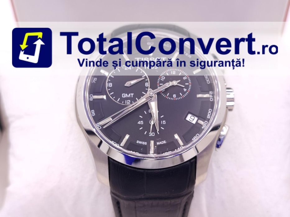 Tissot Couturier GMT T035.439.16.051.00, Garantie 24 luni | #D87590