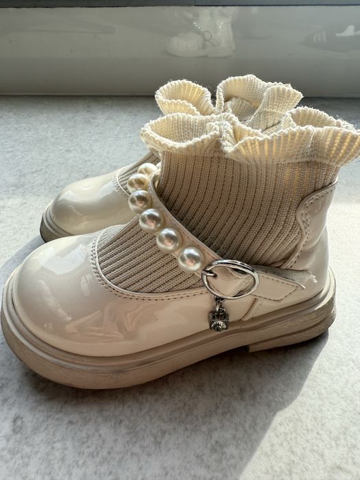 Cizme Il Passo crem cauciuc