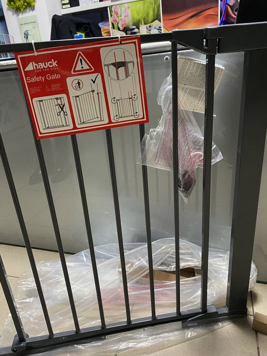 Poarta siguranta copii Stop N Sade Charcoal