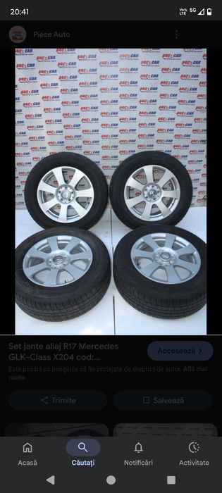 Jante Mercedes 17  Iarna