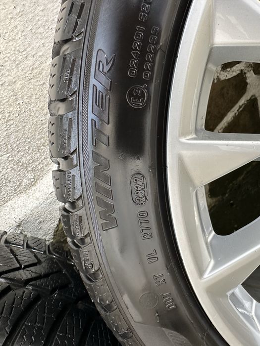 Оригинални джанти audi 19 -ки със зимни гуми