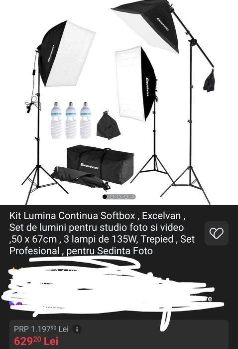 Kit lumina continua