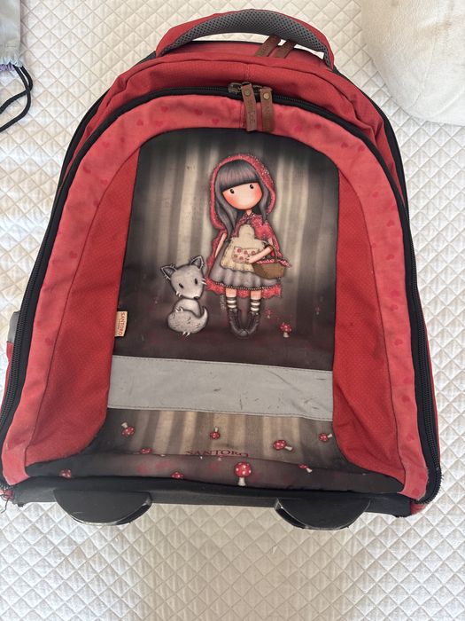 Ученическа раница на колелца