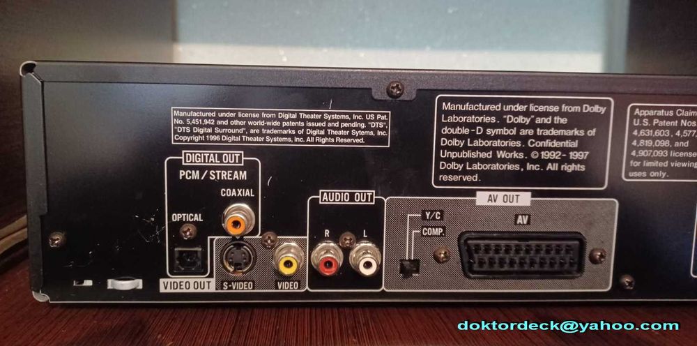 dvd-player JVC XV-521BK cu tel originala