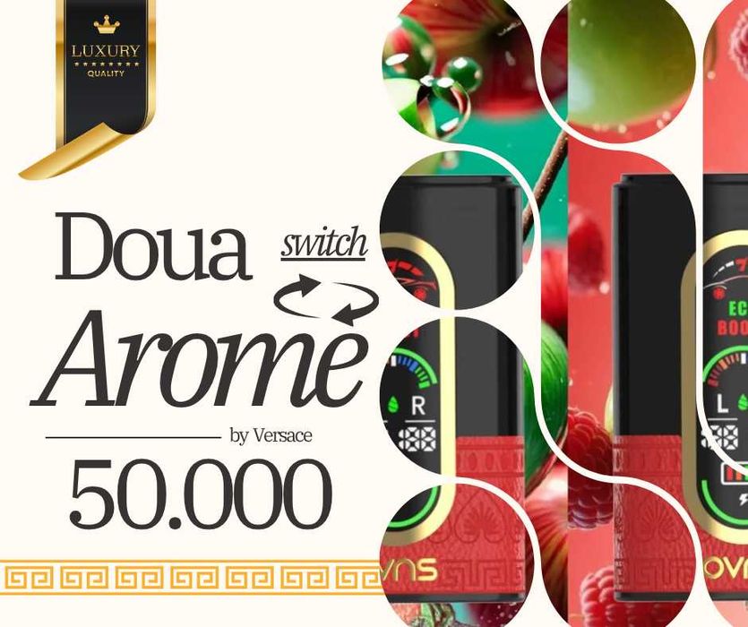 Vape HookahBar Dual Aroma 50.000 Luxury