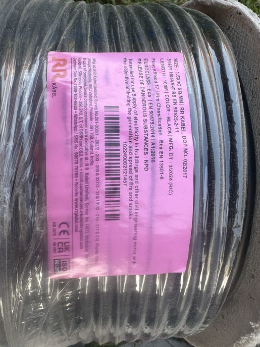Cablu electric 1.5mm /100m