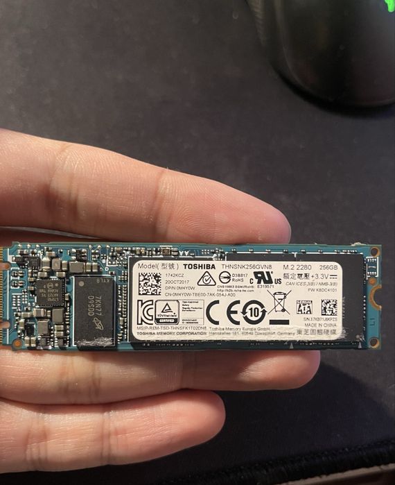 Продам ОЗУ Samsung и SSD Toshiba