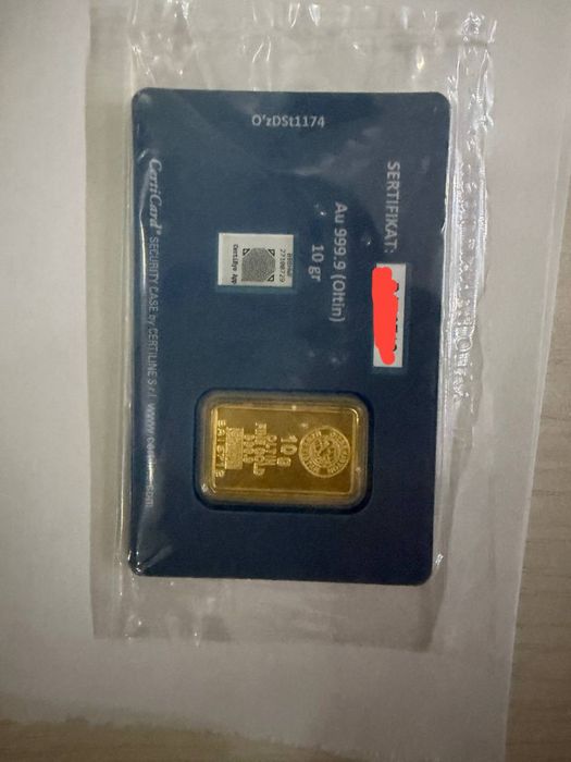 999 probali oltin quyma | 999 пробали олтин қуйма | Золотые слитки 999