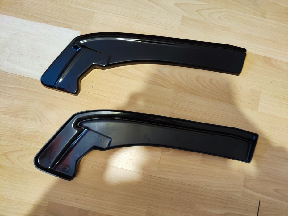 Extensie coltare bara spate BMW F30 F31 M Pachet M Tech negru lucios