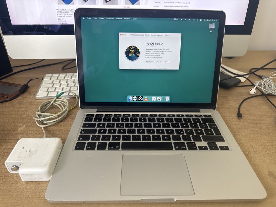 Macbook mid 2014 13” i5 16gb ram 120gb ssd