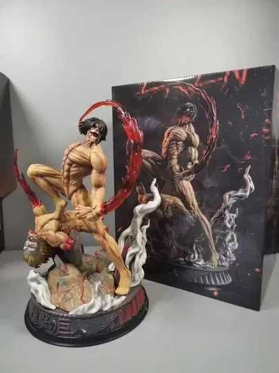Figurină Anime Attack on Titan – Eren Jaeger 29 cm - FULL BOX