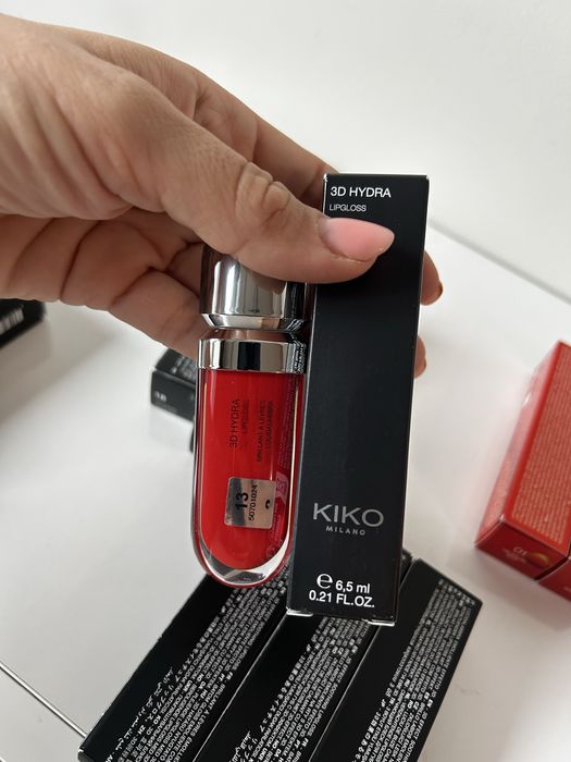 Промо! Kiko Milano италиански гланцове за устни с 3D ефект 6,9,13,18..