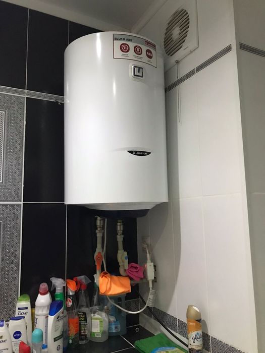 Установка бойлер, аристон, водонагреватель