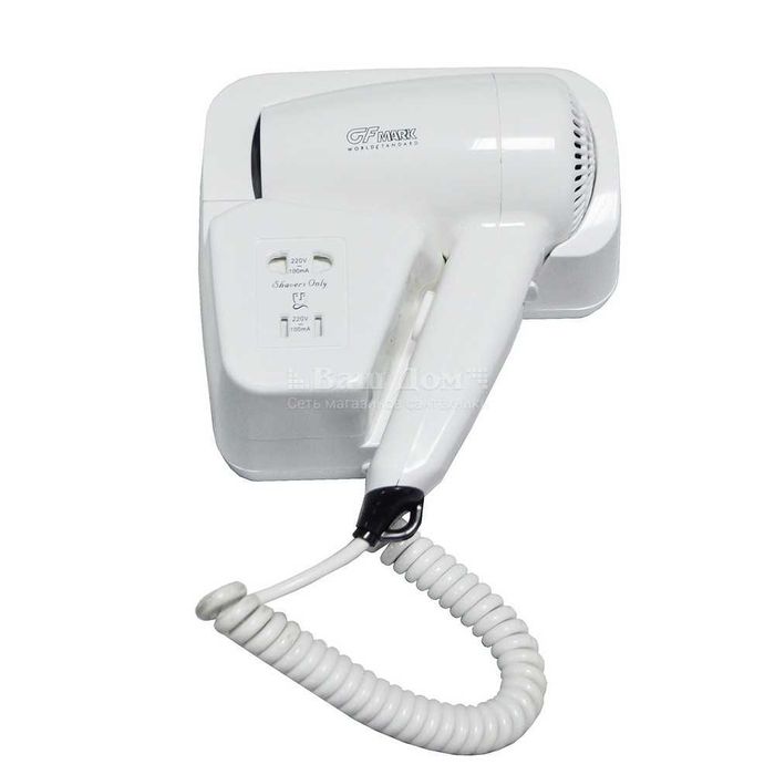 Настенный фен для волос гостиницы и домашнего использования GW 1200 Вт