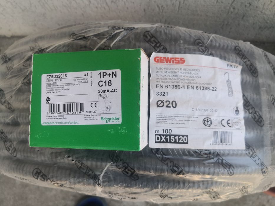 Siguranta RCBO cu diferențial