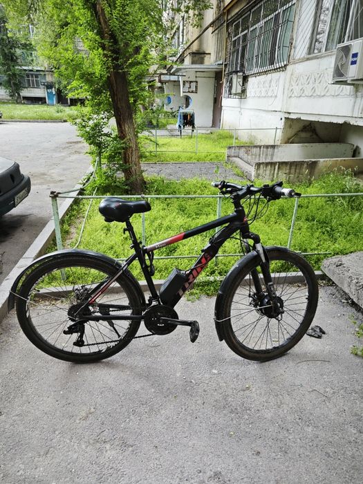 Электровелосипед в хорошем состоянии