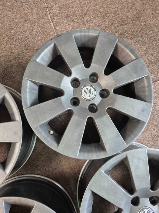Jante Aliaj 5x112 16'' OEM Skoda Superb Octavia Yeti Karoq / VW Passat Golf Touran Sharan Tiguan Caddy T-ROC  7J ET 37 !