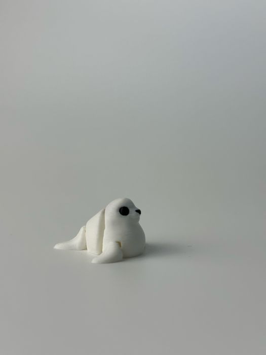 3д 3d игрушка тюлень