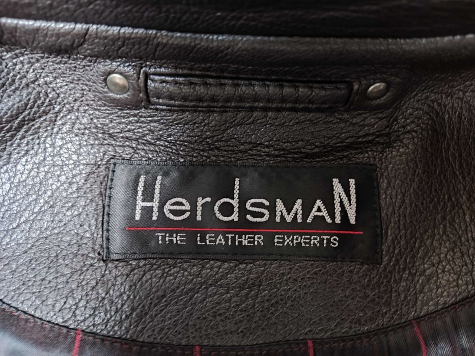 Мужская кожаная куртка