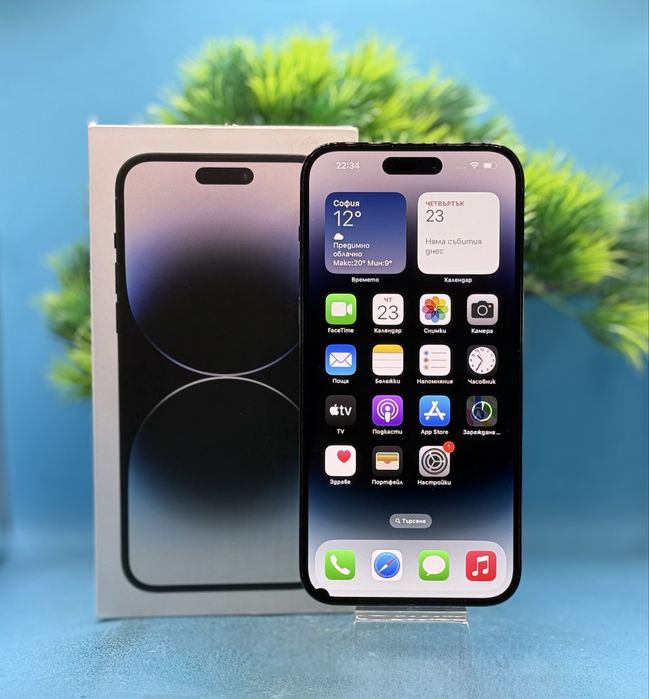 Apple iPhone 14 Pro Max, 128GB, 6GB RAM, 5G, Space Black