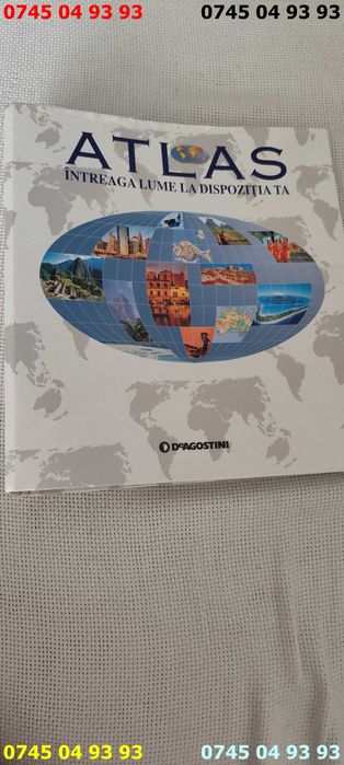 carte carti atlas intreaga lume la dispozitia ta deagostini