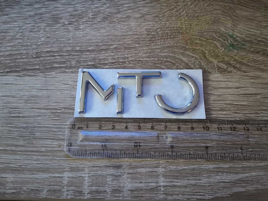 Alfa Romeo MiTo сребрист надпис емблема