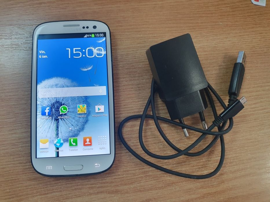Telefon Samsung Galaxy S3 I9300 16Gb 1Gb RAM necodat perfect functional