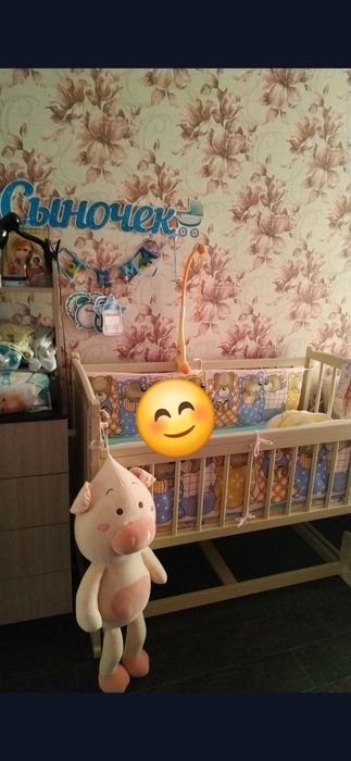 Продам кроватку маятник