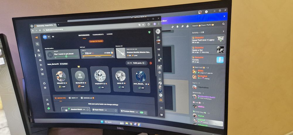 Unitate pc ai si monitor 144 hz