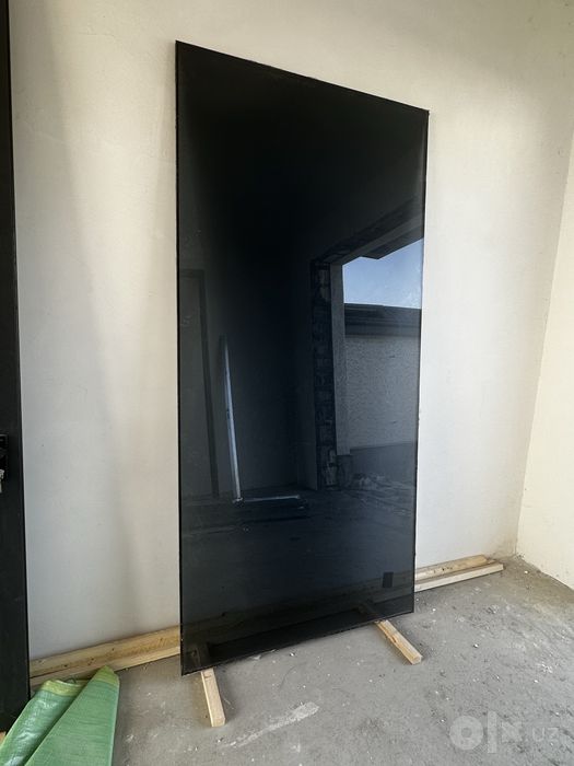 Раздвижные двери Engelberg THERMO 275x280 в черном цвете