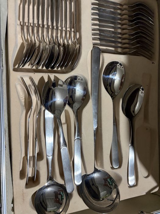 Set tacamuri inox nefolosite