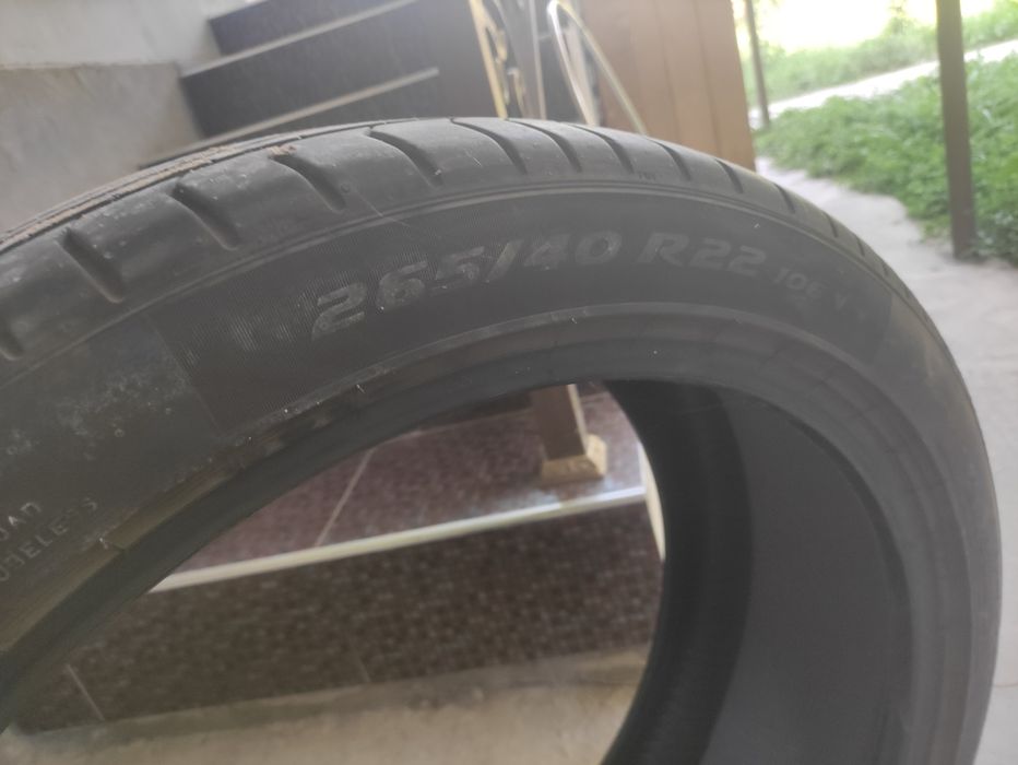 Pirelli p zero 265/40 R22 sotiladi faqat 1ta dona bor kamplekt YO'Q