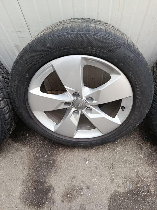 Jante audi, vw, Skoda 5x112 17 , iarna 225 50 17,dot 2017