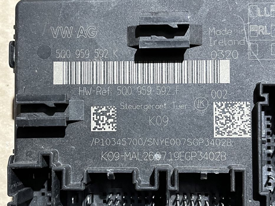 Calculator / Modul Confort Audi